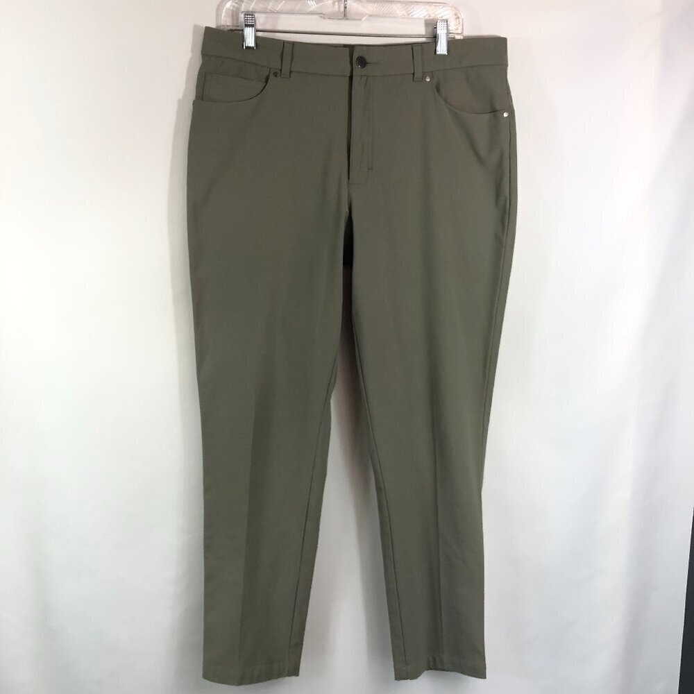 VRST Gray Mid Rise Tapered Leg Regular Fit Pants Size 36 X 32